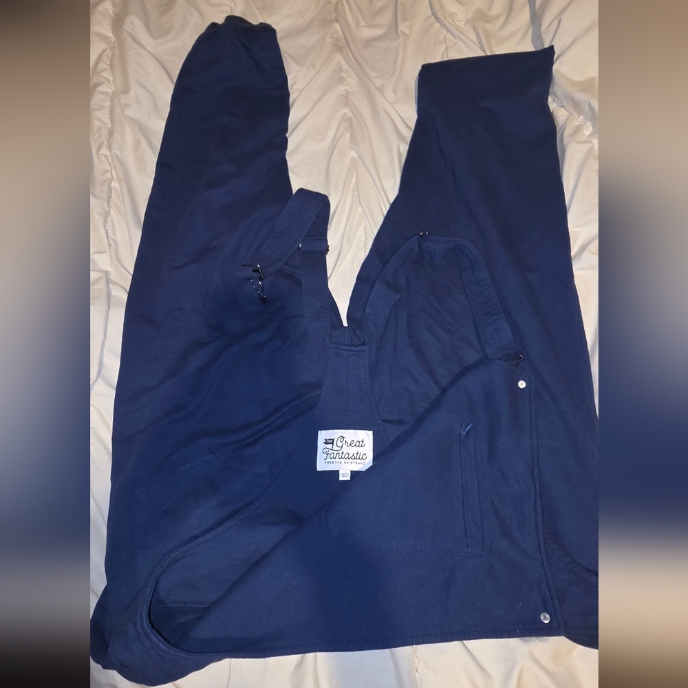 NWOT Unisex Navy Blue Swoveralls XL